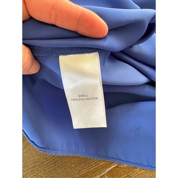 Anna Cate Eva Flutter Sleeve Dress In Dark Navy Size XSmall - Picture 8 of 8